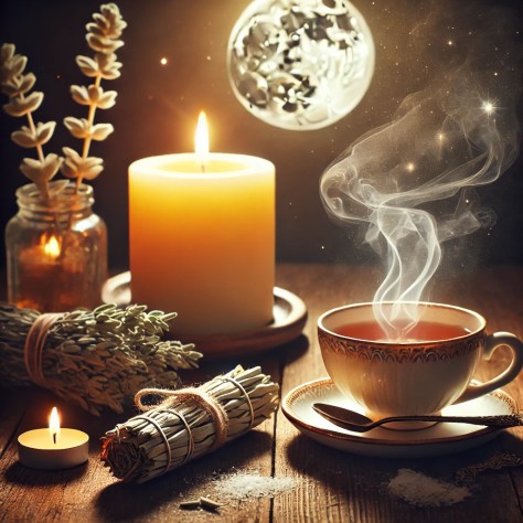 🌕 Zioła pełni Księżyca: mały zielnik magiczny + rytuały na Kwiatową Pełnię 1 maja 2026