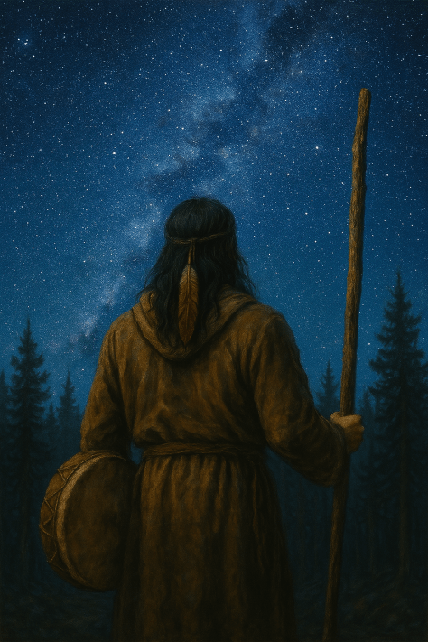 9️⃣ Przewodnicy duchowi w różnych tradycjach: szamanizm, buddyzm, mistyka chrześcijańska