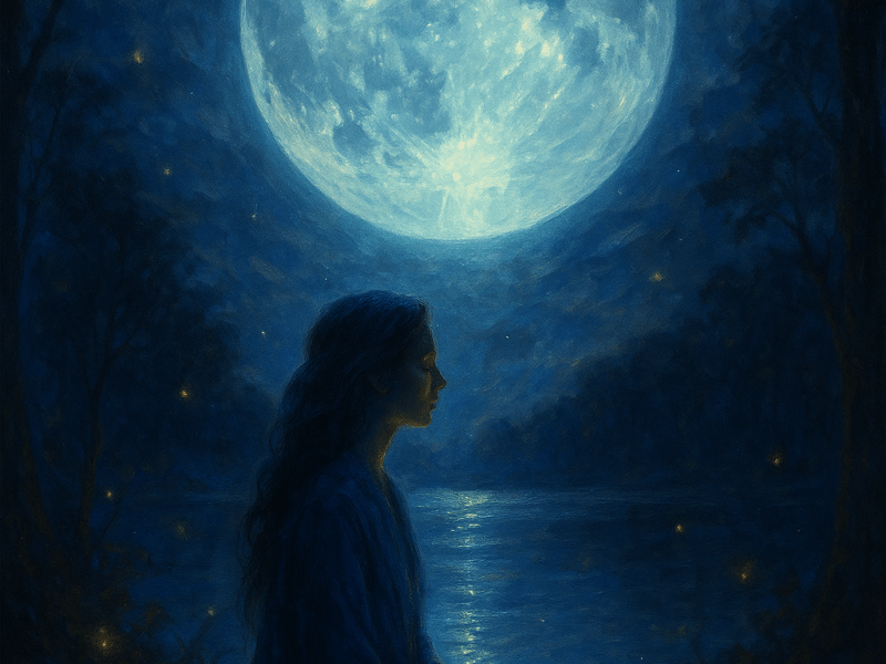 Pełnia „Wilczego Księżyca” – magia nocy, rytuały i tajemnice kosmosu 🌕